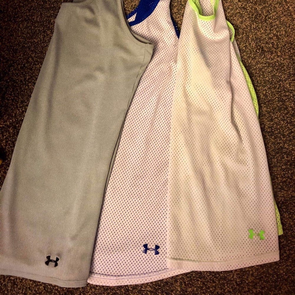3 Under Armour Tanks